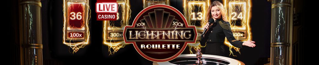 Lightning Roulette: roleta ao vivo com o toque da Evolution